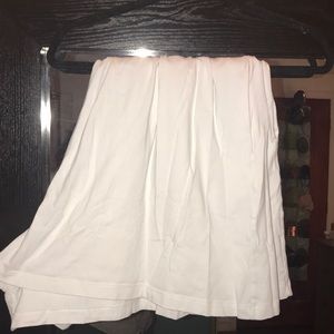 White super flowy shorts